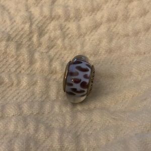 Purple Python Pandora bead
